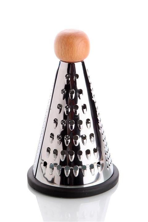 Ensezon Bambu Saplı 4 Kesim Hazneli Çelik Büyük Boy Rende