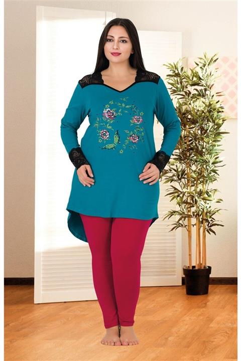 Massimo Love Büyük Beden Pijama Takımı