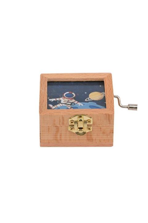 Berrinstore Camlı Uzay Müzik Kutusu