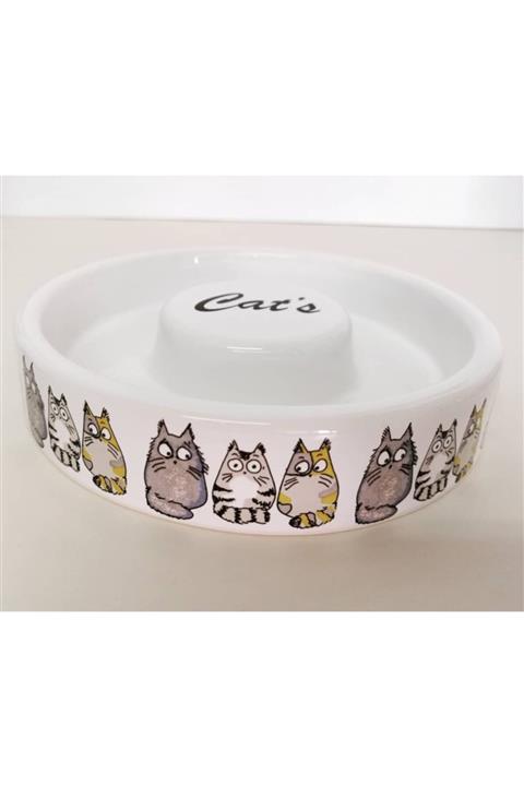 Daisy Ceramics Kedi Mama Kabı