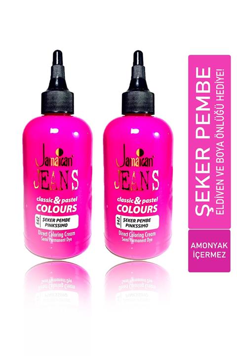 Jamaican Jean's Color Saç Boyası Ikili Şeker Pembe Hedepa2000