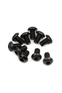 HPI 100864 Button Head Screw M2.5x4mm (HEX SOCKET/10PCS)