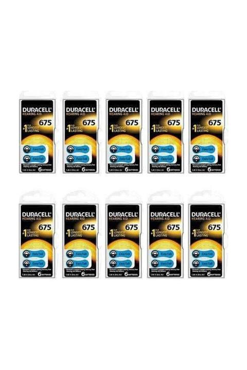 Duracell Işitme Cihazı Pili 675 Numara 60'lı