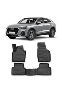 Araba Alışveriş Audi Aksesuar Q3 Sportback 2. Nesil 3d Havuzlu Paspas