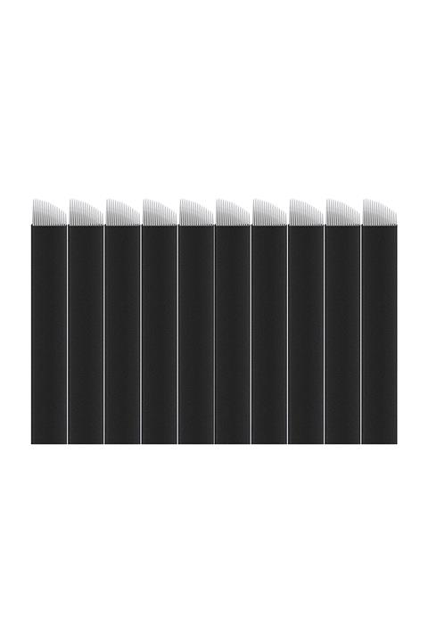 ELLEA NAIL Kalıcı Makyaj 16 Pin Microblading Iğnesi 16f 10'lu Paket Iğne