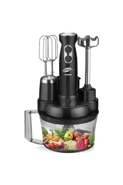 GOLDMASTER Lavida In-6207 Siyah Mutfak Robotu