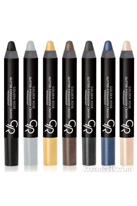 Golden Rose Glıtter Eyeshadow Pencıl 404 Simli Lila