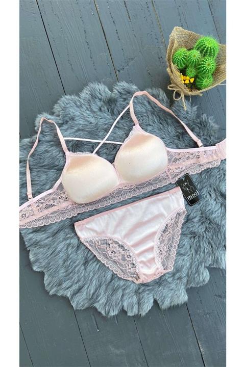 MOOİ Yarım Destekli Tek Ipli Kadife Takım