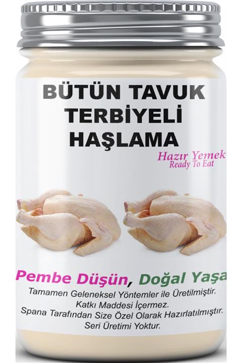 SPANA Bütün Tavuk Terbiyeli Haşlama Ev Yapımı Katkısız 330gr