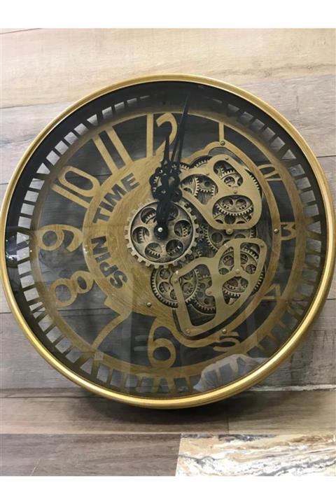 Dilek Metal Çarklı Saat 54 Cm Çap Sck