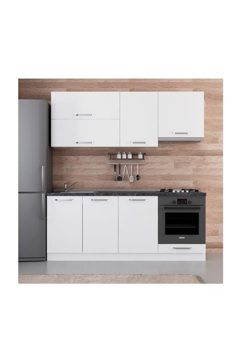 Minar 200 cm Mutfak Dolabı Beyaz 200-b8