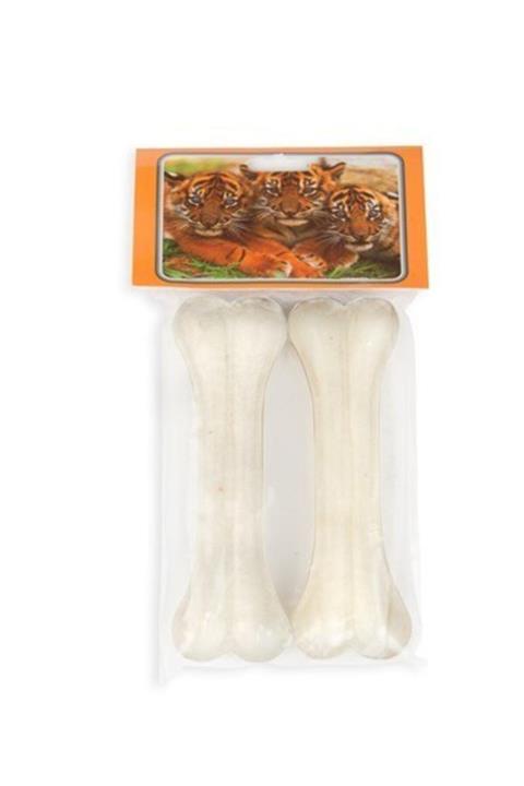 Lion Pet Köpek Kemiği Beyaz Pres Kemik 90 100 gr 2 Adet 15 cm