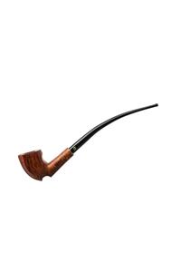 Şahin Churchwarden 745 9mm. Filtreli Akrilik Saplı Pipo