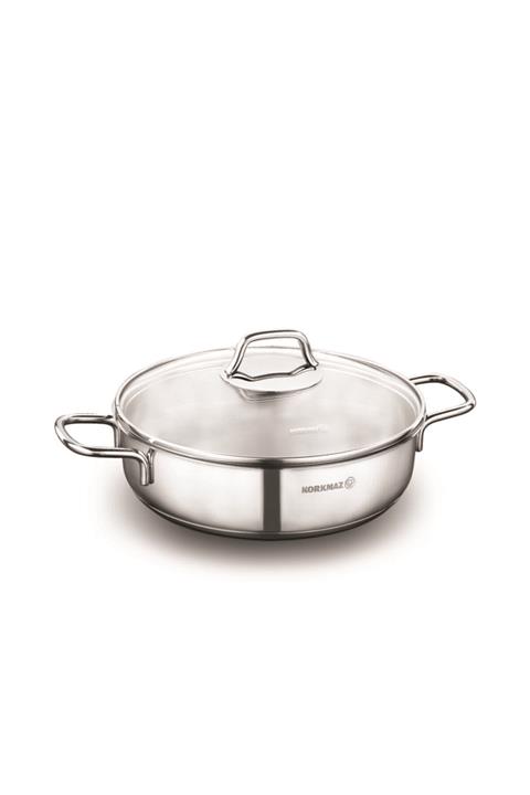 KORKMAZ Perla 26x7 Cm Kısa Tencere