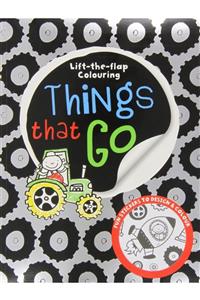 Make Believe Ideas Things That Go - Lift The Flap Colouring