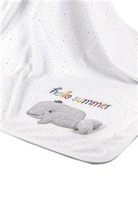 Bibaby Hello Summer Erkek Bebek %100 Pamuk Çok Amaçlı Battaniye