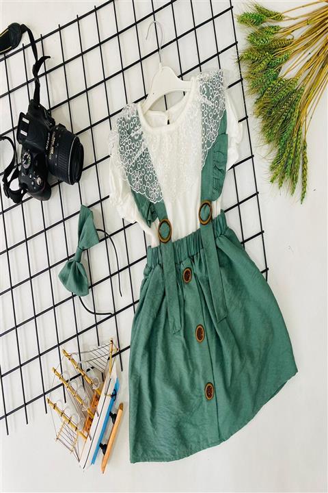 miniklerin dünyası Yeşil Slopet Takım 3 Lü