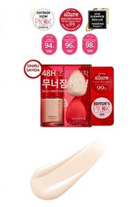 Missha Uzun Süre Kalıcı Seyahat Boy Fondoten Seti Radiance Perfect Fit Foundation Mini To Go Kit (No.21)