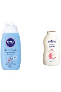 Nivea Baby 500 Ml Bebek Saç Ve Vücut Şampuanı +bambino Pudra 100 Gr