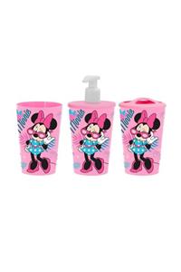 Minnie Mouse Çocuk Banyo Seti