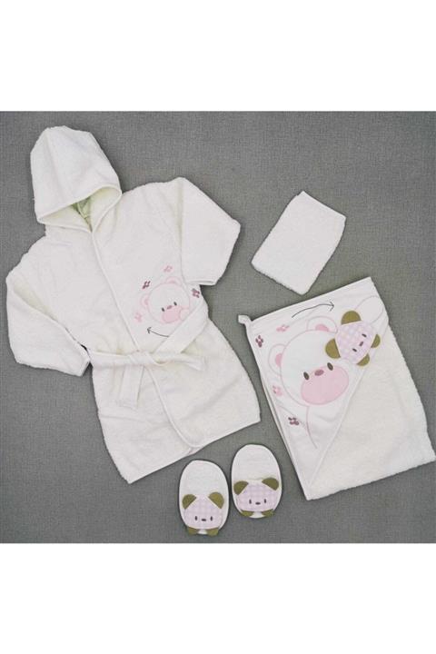 Babybal Bebek Bornoz Seti