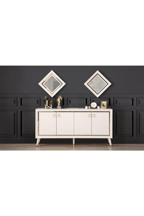 CaddeYıldız Bolivya Mermer Konsol