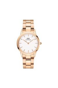 Daniel Wellington Kadın Kol Saati Iconic Link 32mm Rose Gold White