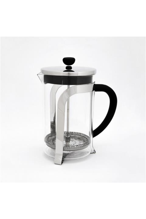 çilekev 600 ml Paslanmaz Çelik Cam French Press
