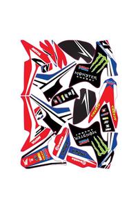 Accessorypart Honda Crf 250 Rally Sticker Seti Mnstr