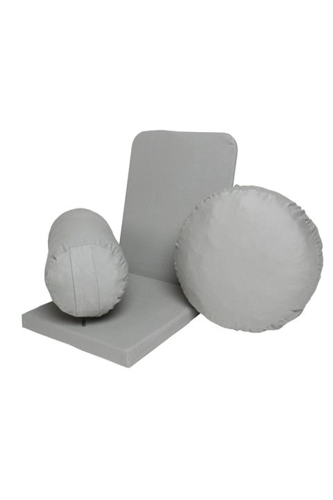 Zunkla Meditasyon Sandalyesi Backjack  Meditasyon Minderi Bolster Minderi Üçlü Set