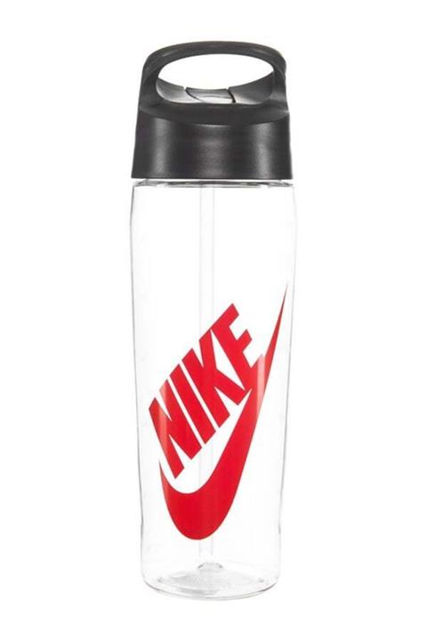 Nike Hypercharge 16 Oz Şeffaf Kırmızı Suluk 475 ml
