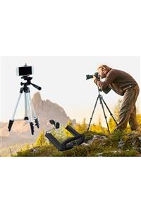 Go İthalat Tripod : Telefon Ve Kamera Tutucu Ayak + Telefon Tutucu - 105cm