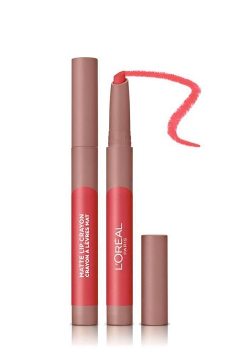 L'Oreal Paris Infaillible Matte Lip Crayon Kalem Mat Ruj - 108 Hot Apricot