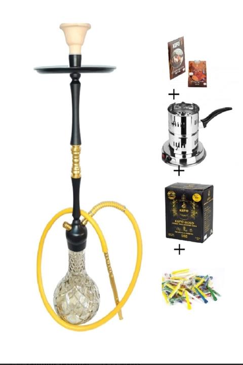 ZEFNATUREL Nargile Takımı Set Halinde