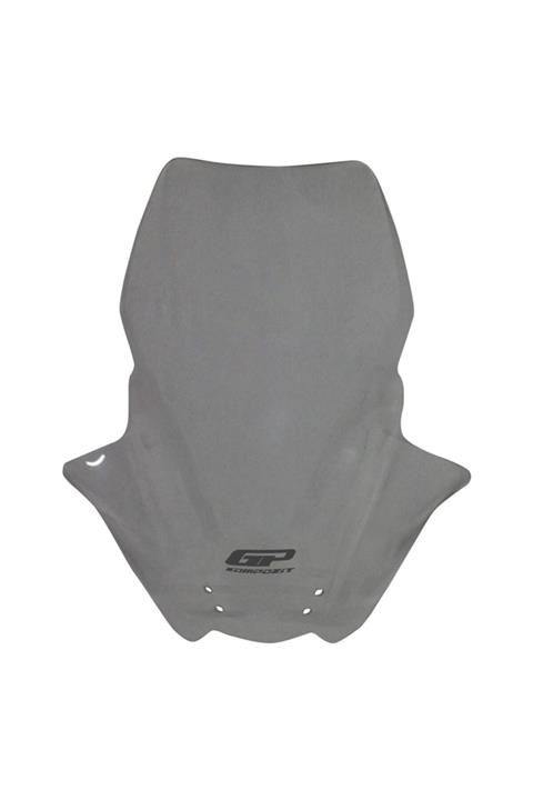 GP KOMPOZİT Ktm Duke 250 2011-2016 Uyumlu Ön Cam Füme 44 Cm