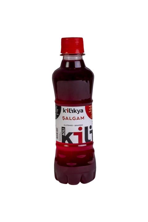 Kilikya Şalgam Pet Acılı 300 ml Kolide 24'lü (Şeker, Kolesterol Ve Gluten Içermez)