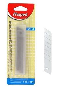 Maped 18 mm Maket Bıçağı Yedeği 10 Lu 640721