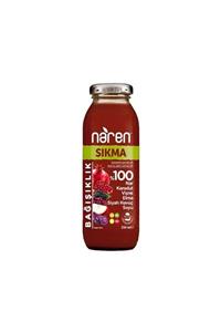 Naren Sıkma Nar Karadut Vişne Elma Siyah Havuç Meyve Suyu 250 ml