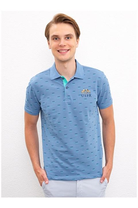 U.S. Polo Assn. Erkek Lacivert Kısa Kollu  Polo Yaka Tişört