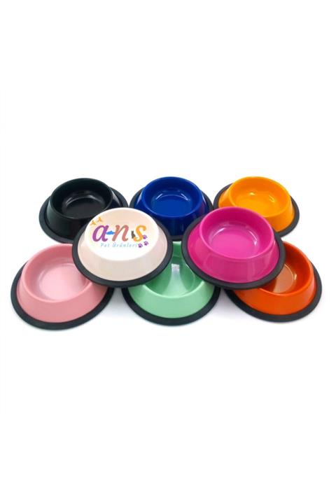 Ans Kediler Ve Küçük Irk Köpekler Için Renkli Çelik Mama Kabı 8 Ozz Mavi Adet Fiyatıdır.