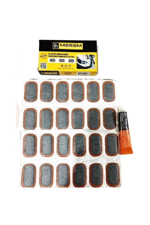 Sharp Store 24'lü Bisiklet Motorsiklet Iç Lastik Yaması Soğuk Yapıştırıcılı