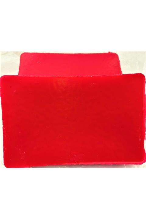 hilal mum Hazır Kırmızı Renkli Parafin 1,5 Kg