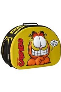 GARFIELD Kedi Taşıma Çantası 3d Eva Garfield Kabartmalı Sarı