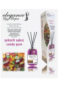 Elegance vip Perfume Şekerli Sakız Reed Diffuser Bambu Çubuklu Oda Kokusu (110 Ml)