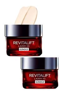 L'Oreal Paris Loreal Revitalift Lazer X3 Gündüz Bakım Kremi 15 ml x 2