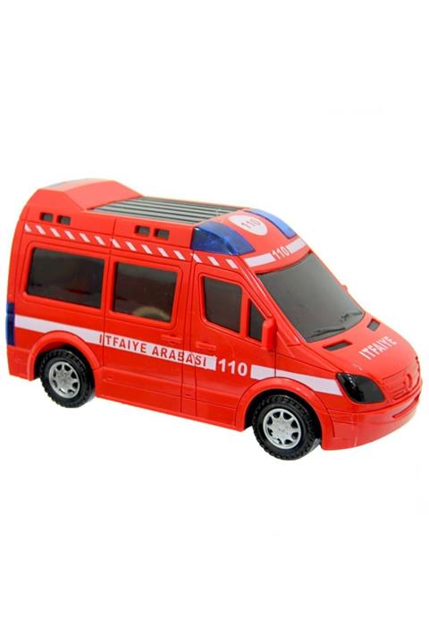PRESTIJ Işıklı Sesli Pilli Itfaiye Arabası