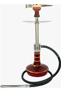 MAC SHISHA Çelik Nargile Takımı (mac 2 Artemis Kırmızı)