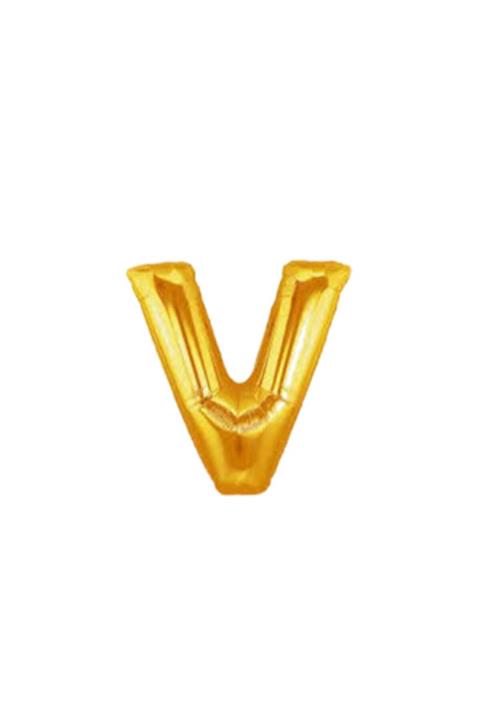 Marka 40 Inç Folyo Balon Gold V