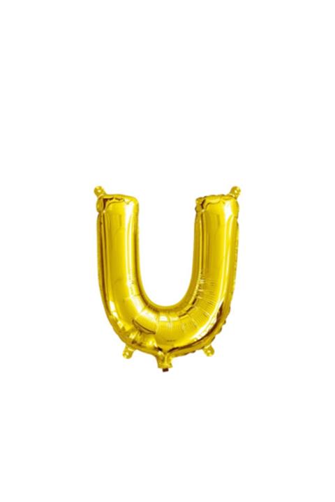 Marka 40 Inç Folyo Balon Gold U