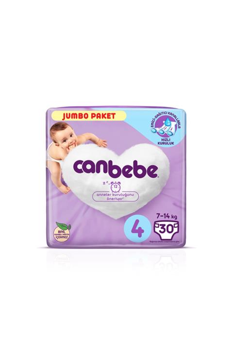 Canbebe Canbebe Jumbo Maxi 4 No 7-14 kg 30'lu